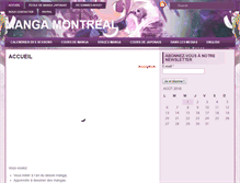 Tablet Screenshot of mangamontreal.com